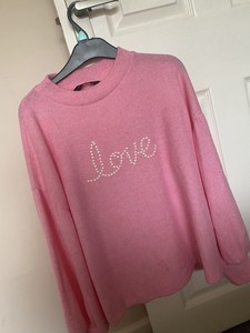 tesco pink jumper