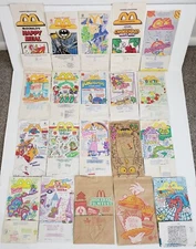 McDonald's Happy Meal Toy Bags Only - Choose the one you need or want 