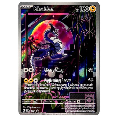 Pokemon Miraidon EX SVP028 Black Star Promo Card PSA 10! | eBay