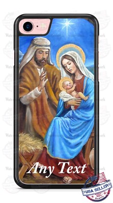 Christmas Nativity Scene Holiday Phone Case For iPhone 14 Pro Max Samsung Google