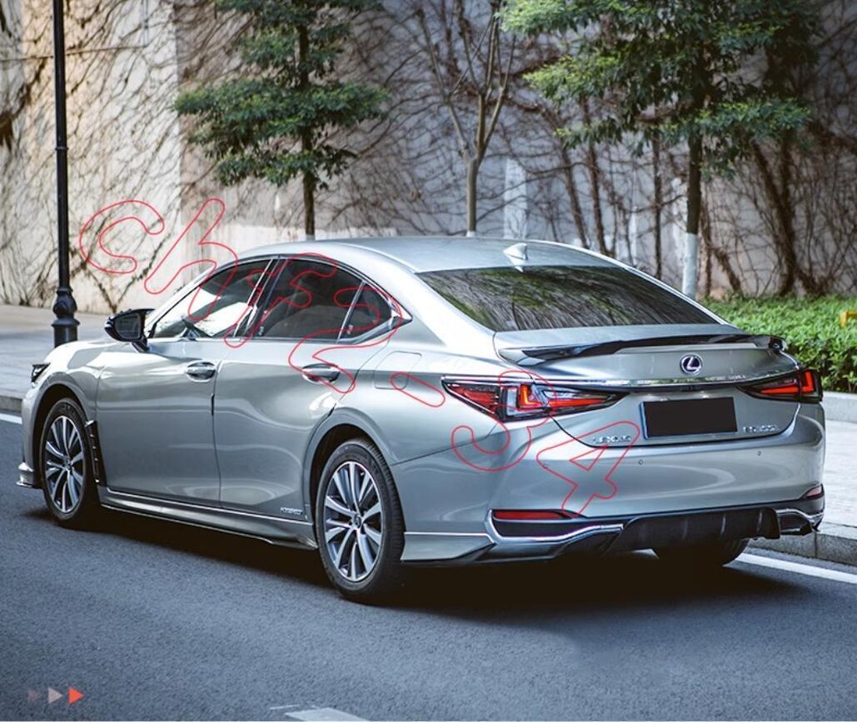 Lexus Rc300h Rear Wing For 2019-2023 Lexus ES 250 350 300h Gloss Black Rear Trunk Spoiler Boot ...