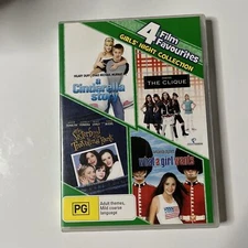 A Cinderella Story / The Clique / Sisterhood Trav Pants / What a Girl Wants DVD