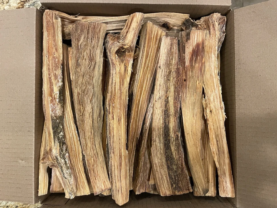 Caja de 16 libras de madera grasa dividida Foto 2 de 4