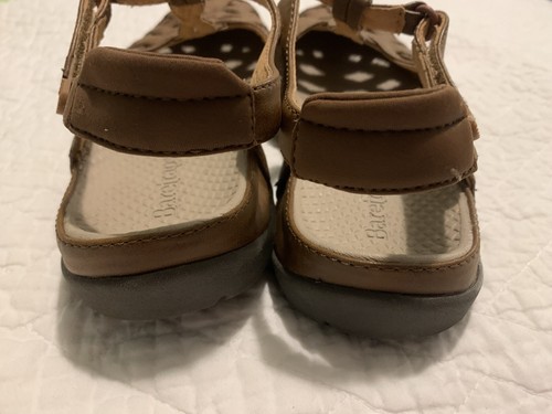 Sandalias Bare Traps Mujer Florrie Cuero Punta Cerrada Marrón Punta - Imagen 5 de 9