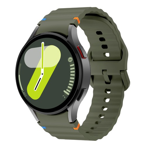 For Samsung Galaxy Watch 7/6/5/4/FE 40/44mm 5 Pro Sports Silicone Band Strap - Zdjęcie 18 z 23