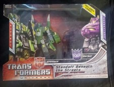 Transformers Universe Standoff Beneath The Streets Springer Vs Ratbat