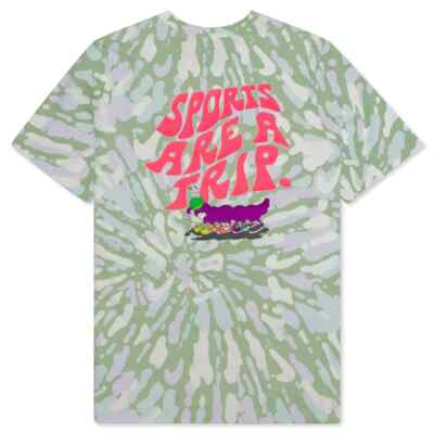 Nike SPORTSWEAR BLACK LIGHT TIE DYE TEE Just Do It shirt gym Run Mens sz Lrg NWT