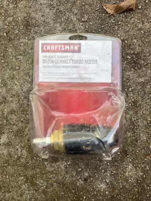 #ad Craftsman Quick Connect Turbo Nozzle MAX 3700 Psi 71 75129 $39.99