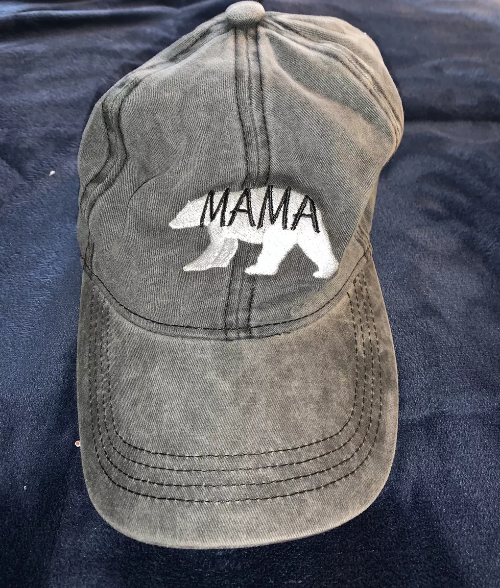 Mama bear sales baseball cap