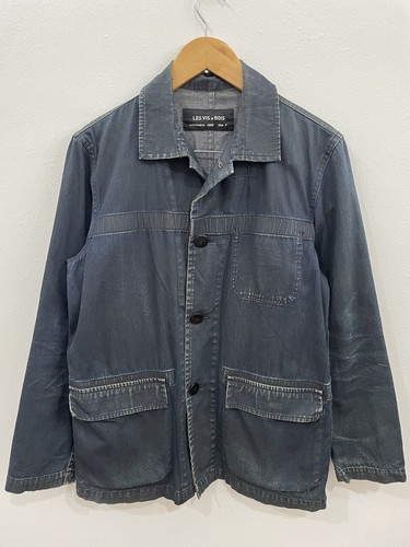 JAPANESE INDIGO LES VIS A BOIS CHORE JACKET VISVIM KAPITAL 45rpm Hiro - Picture 3 of 5