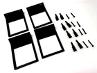 4 PACK HELMET DISPLAY WALL MOUNT FOR LEGO HELMETS MARVEL AND STAR WARS