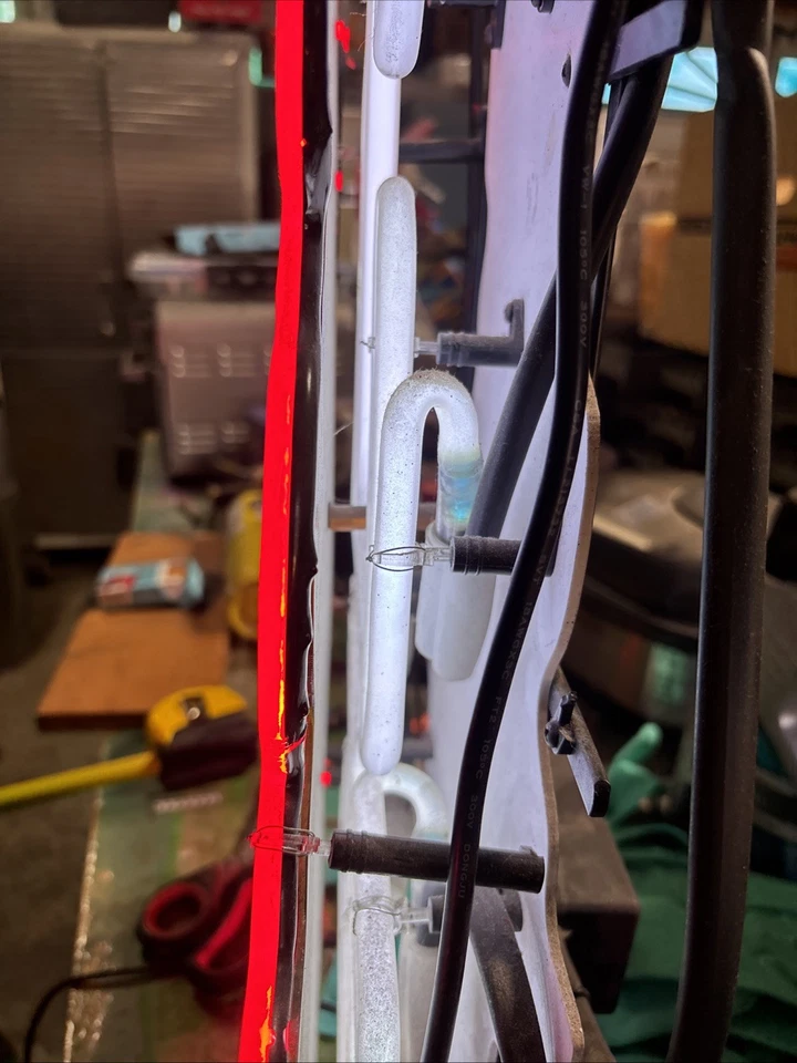 Letrero de neón verdadero Capitán Morgan ULTRA RARO 30x20 pulgadas recuerdos San José California Foto 4 de 4