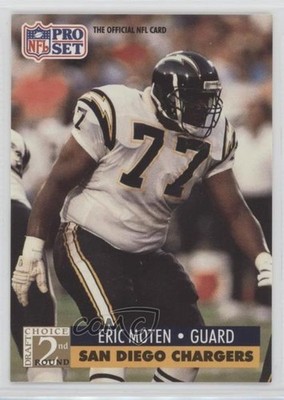 1991 Pro Set 2nd Round Draft Choice Eric Moten #776 Rookie RC 1f38