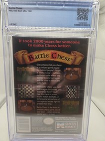 Graded 9.4 A+ Seal Battle Chess (Nintendo Entertainment System, 1990) CGC