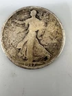 1917 S Walking Liberty Eagle Silver Half Dollar Obverse Mint Mark