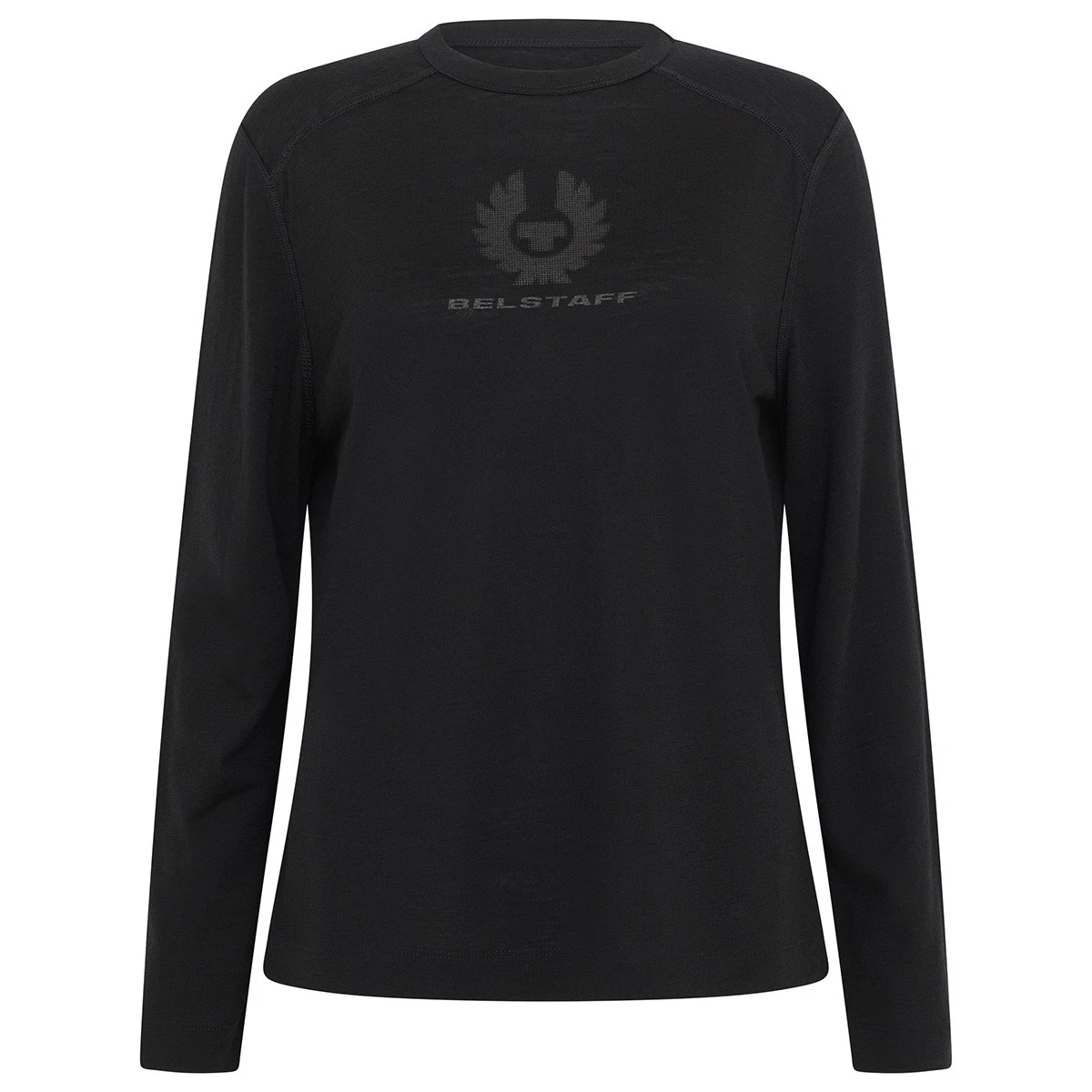 Belstaff Merino LS Womens Base Layer Top - Black