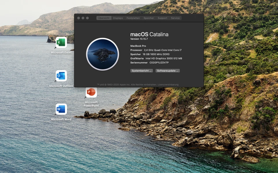 MacBook Pro 15 | 16GB RAM | Intel i7 Quadcore | 1TB SSD | MS Office 2021 - Bild 2 von 4