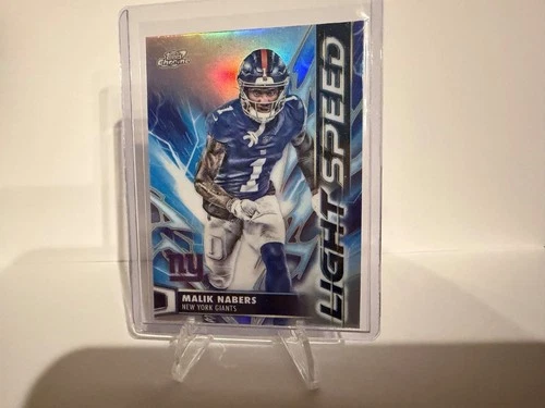 2025 Topps Cosmic Chrome Malik Nabers Base (RAW)