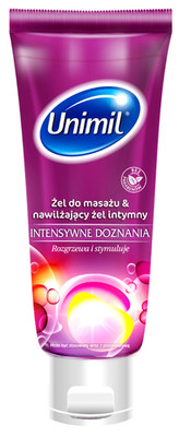 Unimil Intensive Sensations Massagegel und feuchtigkeitsspendendes Intimgel 200m