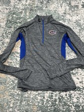 Colosseum Florida Gators Small Quarter Zip Pullover Polyester Blend
