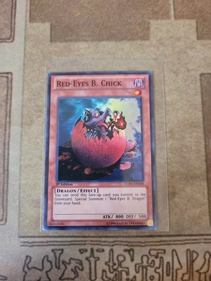 YUGIOH RED-EYES B. CHICK LCJW-EN038 SUPER 1ST ED LP | eBay