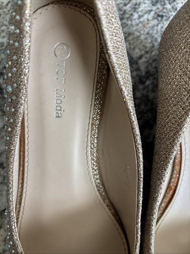 Top Moda Glitter Ballet Flats - Picture 5 of 5