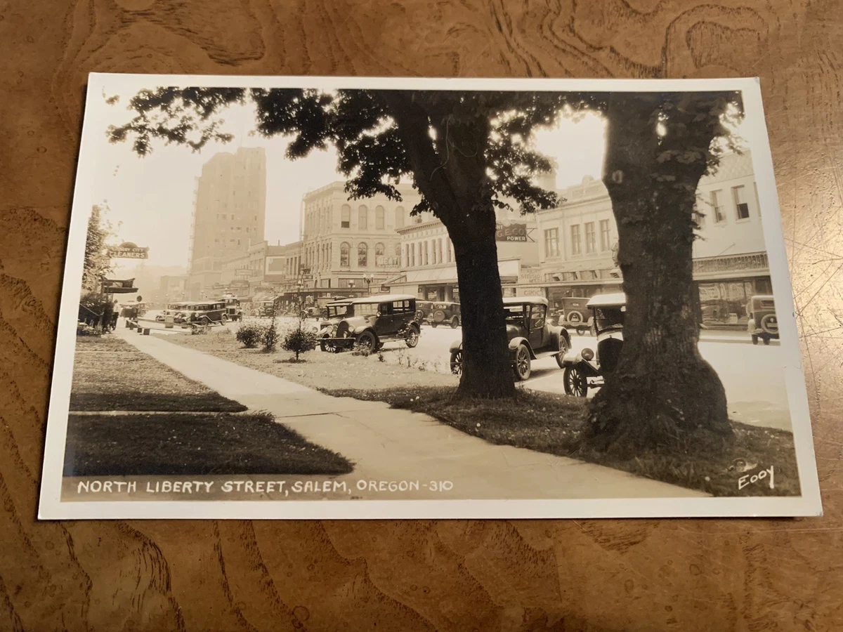 Carte Postale Ancienne Salem Oregon - Citizens Savings Bank & Trust Co. - Vue De Face