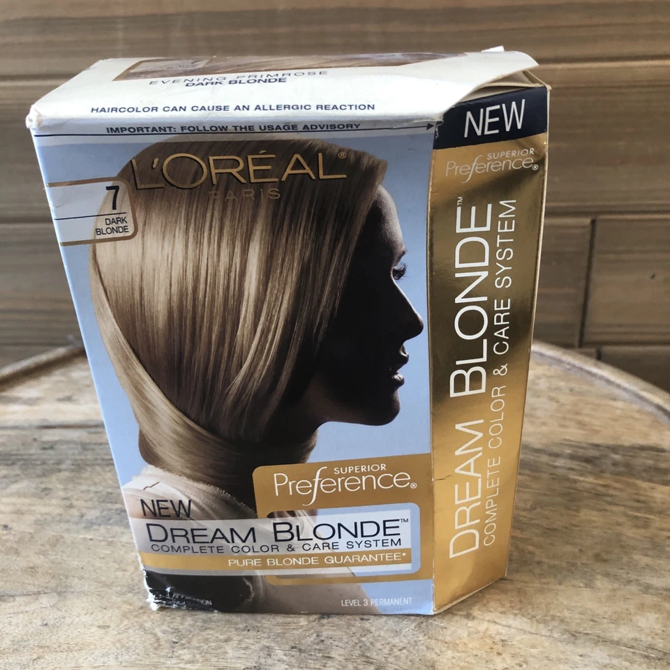 Sistema completo de cuidado del color L'Oreal Dream Blonde #7 RUBIO OSCURO/PRONAGRA Foto 2 de 4