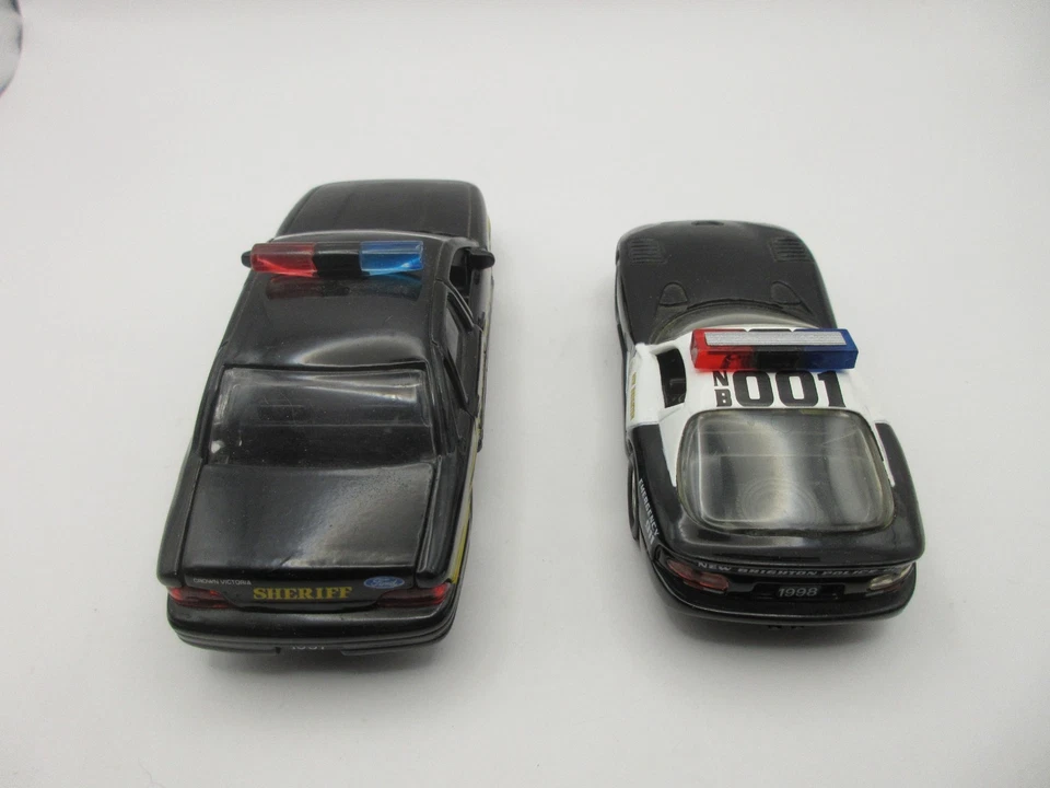 Vtg 90s POLICE CARS Dodge Viper New Brighton + Ford Crown Victoria Road Champs - Image 3 of 4