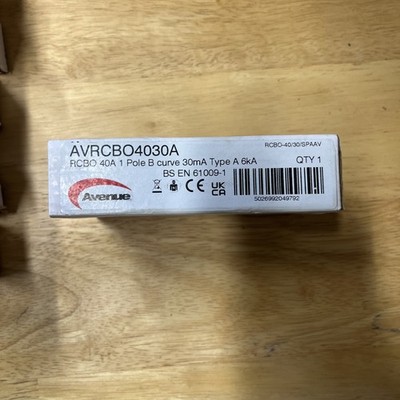 LEWDEN/AVENUE/CURVE RCBO-32/30/SPA B40A 30mA 6kA Typ A