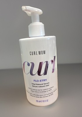 Curl Wow Curl Flo-etry Vital Natural Hair Serum 10fl oz (295ml) NEW