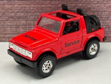Maisto Suzuki Jimny SJ413Q Samurai Red Diecast el Car