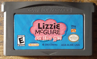 Lizzie McGuire: On the Go (Nintendo Game Boy Advance,2003) Cartridge Only TESTED