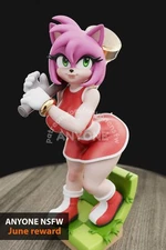 Amy 1/12 Scale Resin Figure AnyoneNSFW | Unpainted Model Kit