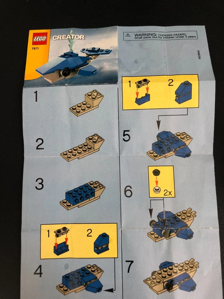 LEGO Creator 7871 Whale, photo 3 of 4