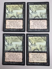 4x Marsh Gas - Playset - MTG - The Dark - English ©1994 M/NM