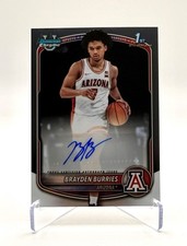 2025-26 Bowman Brayden Burries 1st Bowman Base Auto Arizona RC