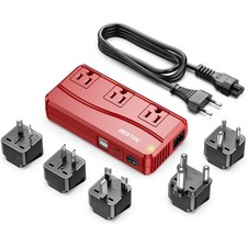 BESTEK International Power Adapter 300W, 220V to 110V Step Down Travel Voltag...