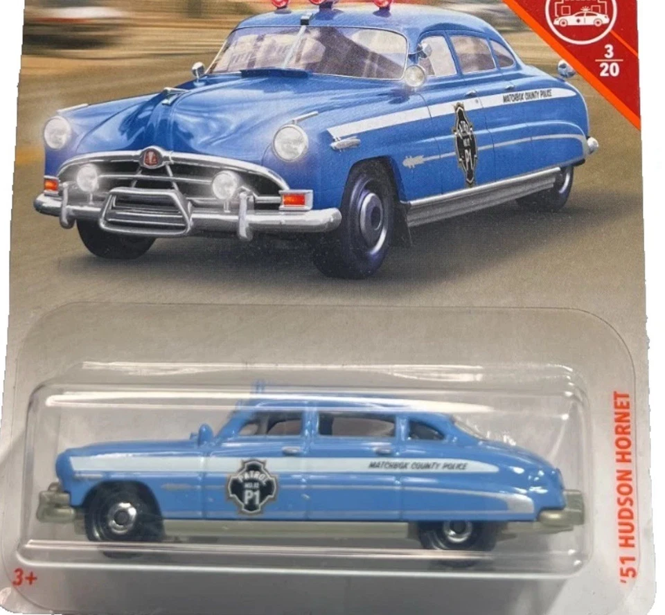 Matchbox 51 Hudson Hornet 2018 3/10 MBX Rescue 57/100 Foto 2 de 2