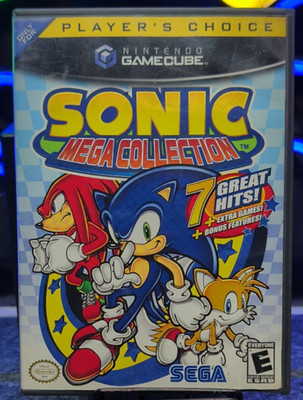 Sonic Mega Collection [Player's Choice] (Nintendo GameCube, 2002) Disc is MINT