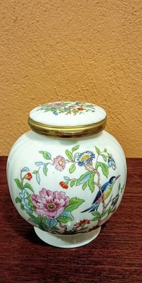 Vintage Aynsley 'Pembroke' Porzellan Vase Schmuckhalter. Bone China, England
