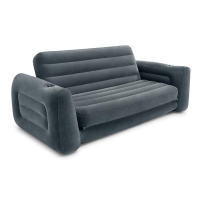 Intex: Pull-Out Sofa, Inflatable, Comfortable Sleeping Solution, Ages 18+