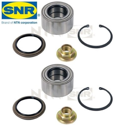 2x Radlagersatz SNR R189.07 2 Radlager Satz links rechts Vorderachse Vorne