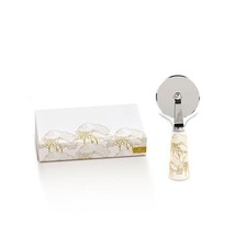 Linea INTRECCI Rotella TAGLIAPIZZA con alberi 16.5 cm BOMBONIERA 1GV6