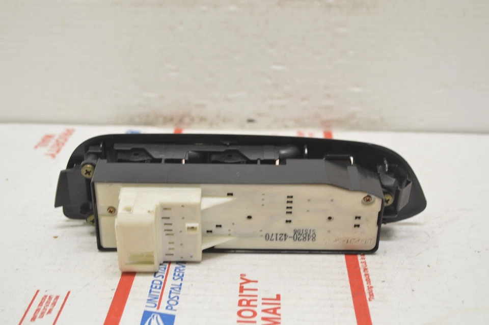 Toyota Rav4 2001-2005 interruptor maestro ventana eléctrica botón ventana puerta MM76#031 Foto 2 de 4