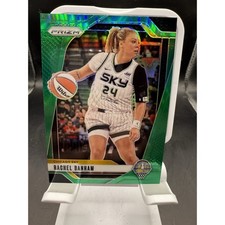 2024 Panini Prizm WNBA #25 Rachel Banham Green Prizm Chicago Sky