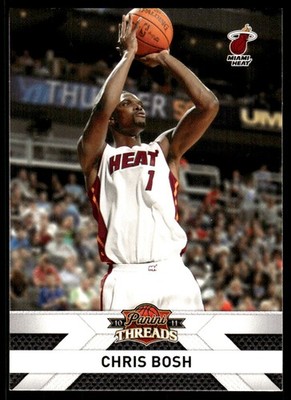Chris Bosh 2010-11 Panini Threads #136 Heat NBA READ FREE SHIPPING AutographDen