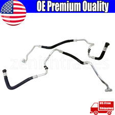 Engine Oil Cooler Hose X2 17227589509 17227589510 For Bmw 550i 550i Gt 650i 750i