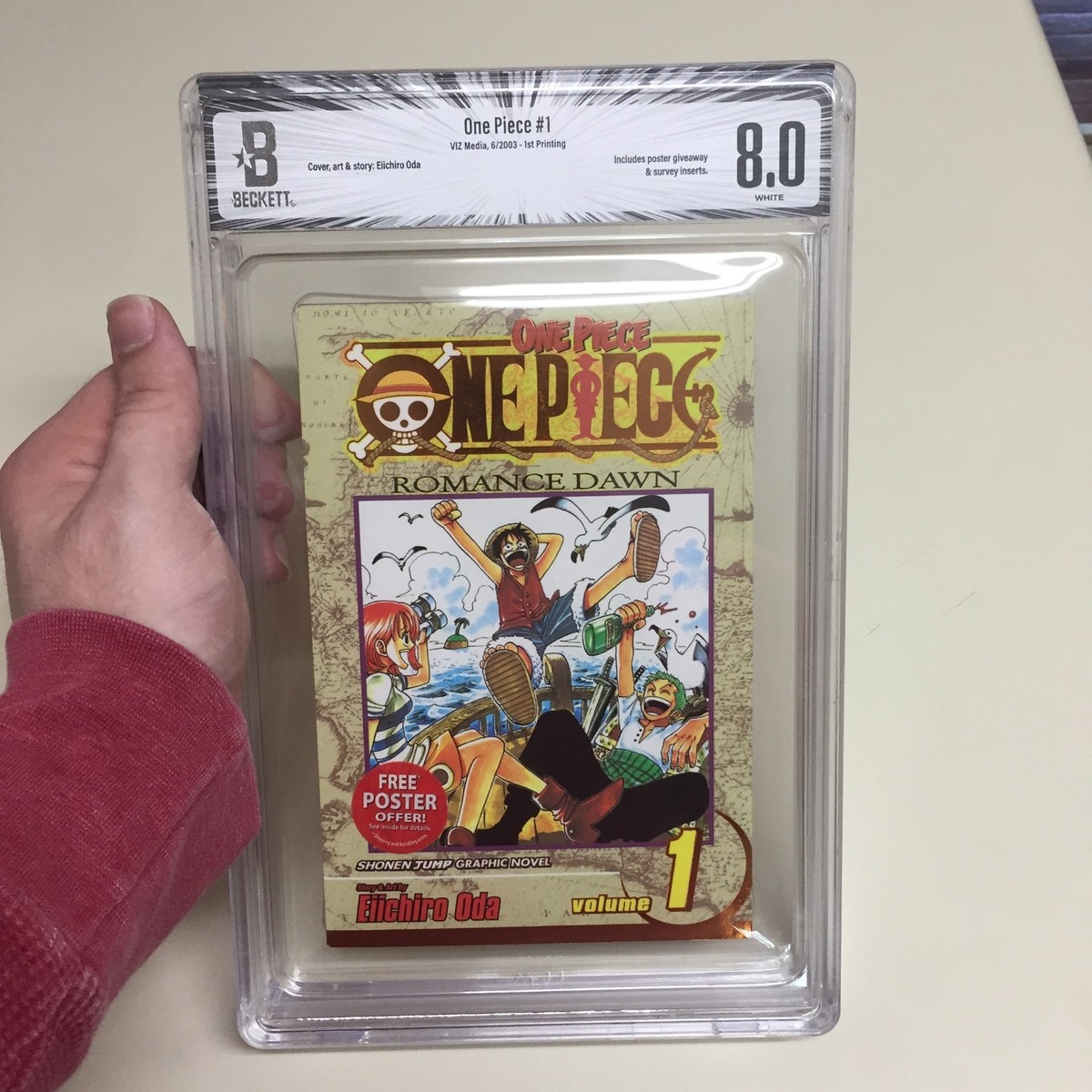 One Piece Volume 1 One Manga First 1st Print English Edition 8.0