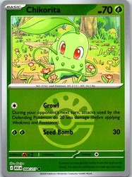 Chikorita (Friend Ball) 008/217 Ascended Heroes Reverse Holo